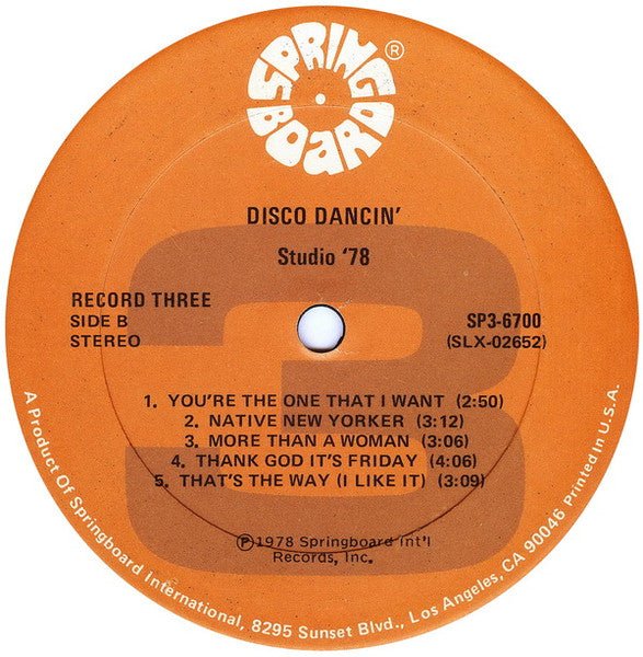 Disco Dancin' 2 Studio '78
