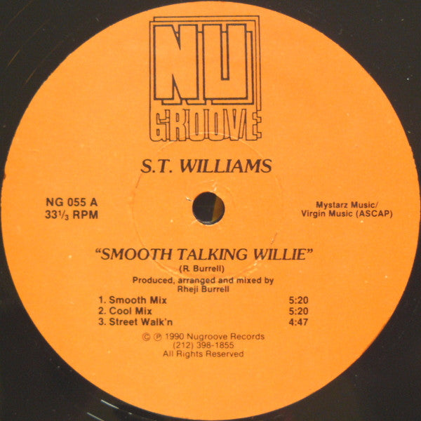 Smooth Talking Willie S.T. Williams