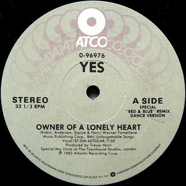 Owner Of A Lonely Heart | Rectangle Triangle