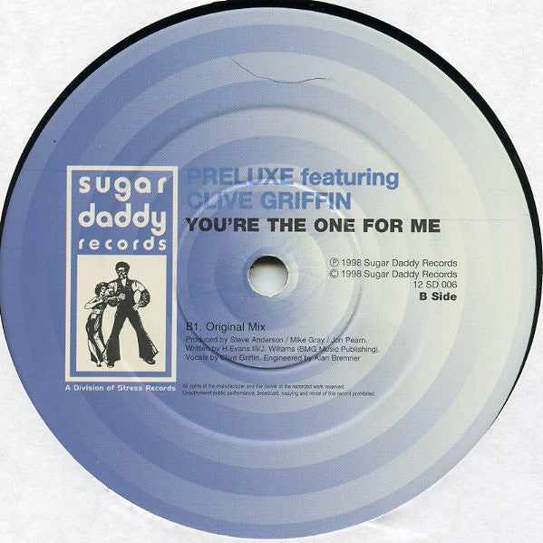 You're The One For Me 2 Preluxe,Clive Griffin
