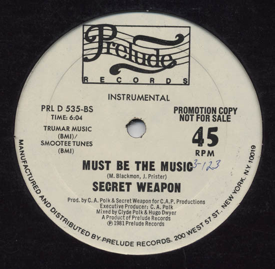 Ça doit être la musique 2 Arme secrète (2)