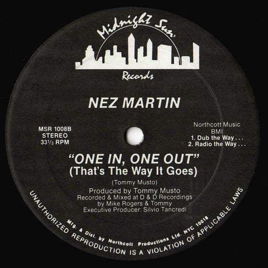 Un dedans, un dehors (c'est comme ça que ça se passe) Nez Martin