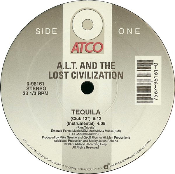 Tequila A.L.T.,The Lost Civilization