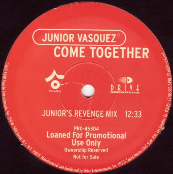 Come Together Junior Vasquez