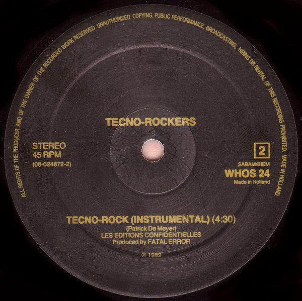 Tecno-Rock | Rectangle Triangle