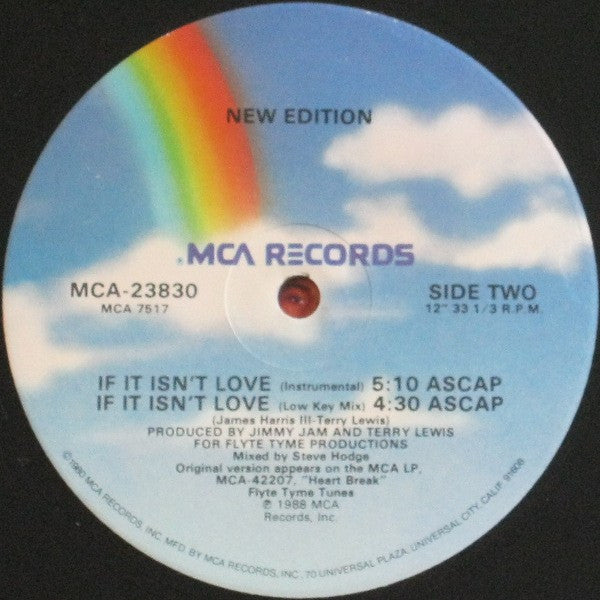 If It Isn't Love New Edition