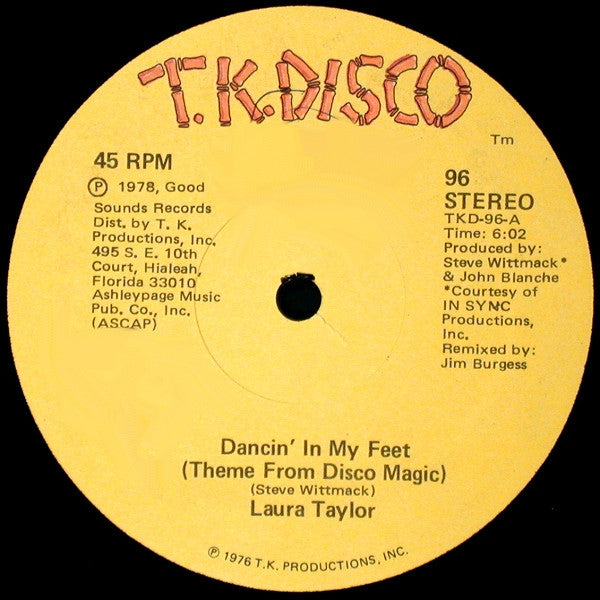 Dancin' In My Feet (Theme From Disco Magic) | Rectangle Triangle