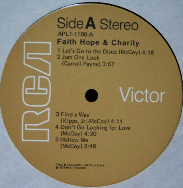 Faith, Hope & Charity | Rectangle Triangle  