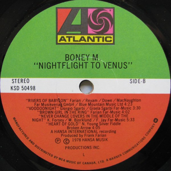 Nightflight To Venus Boney M.