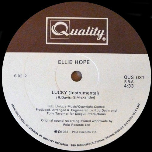 Lucky 2 Ellie Hope