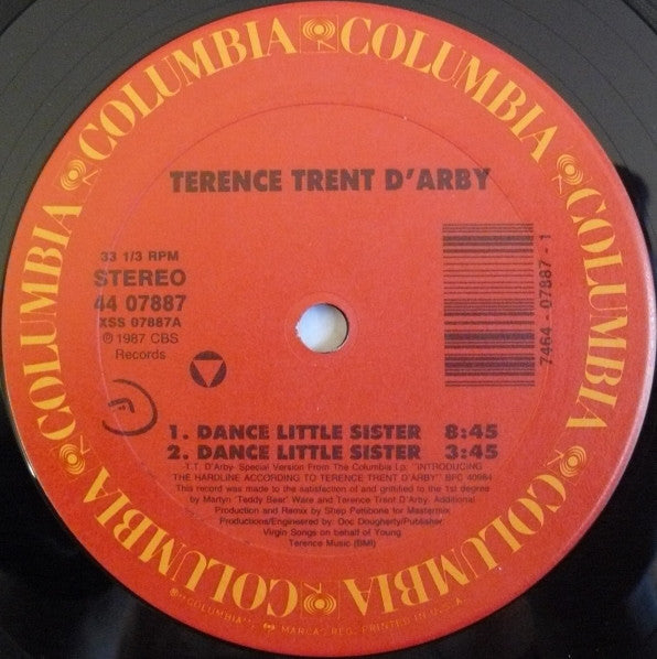 Danse Petite Sœur Terence Trent D'Arby
