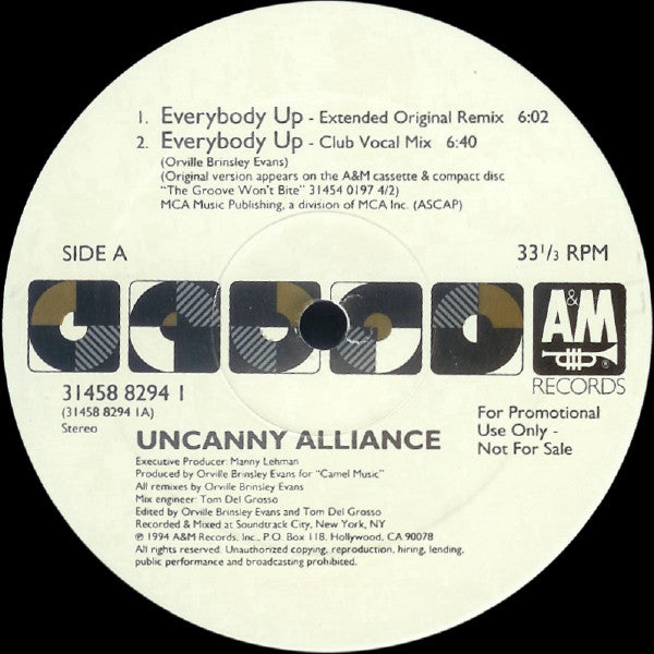 Everybody Up Uncanny Alliance