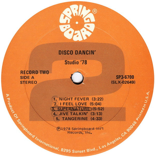 Disco Dancin' 2 Studio '78