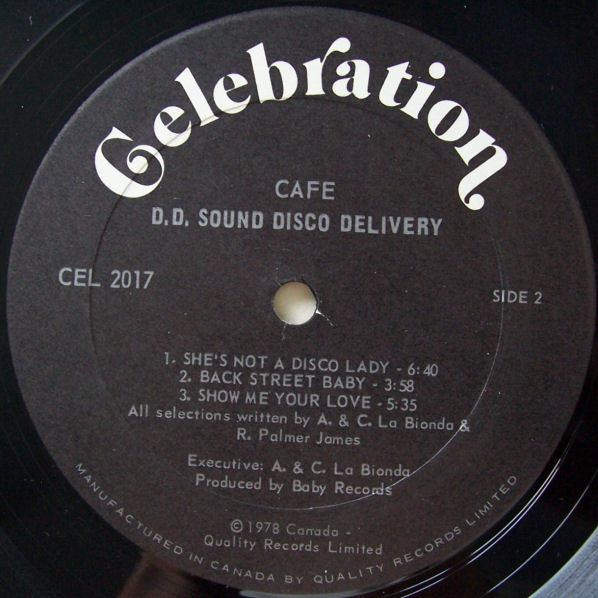Café 2 D.D. Sound