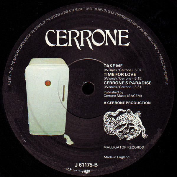Le paradis de Cerrone Cerrone