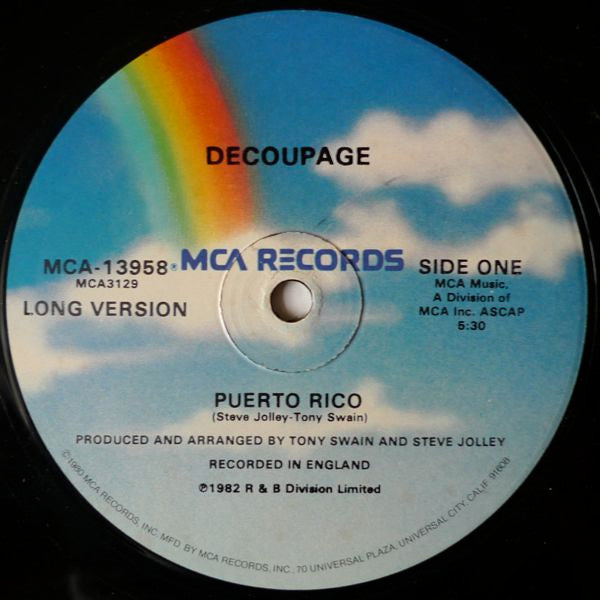 Puerto Rico Decoupage