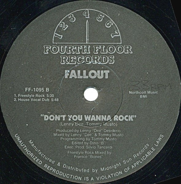 Don't You Wanna Rock Fallout