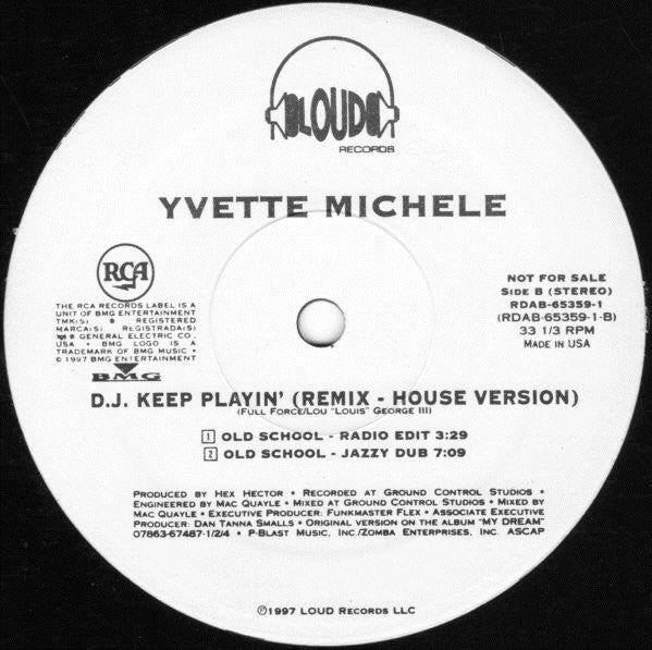 DJ Keep Playin' (Hex Hector House Mixes) 2 Yvette Michele