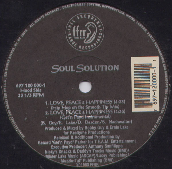 Love, Peace & Happiness Soul Solution