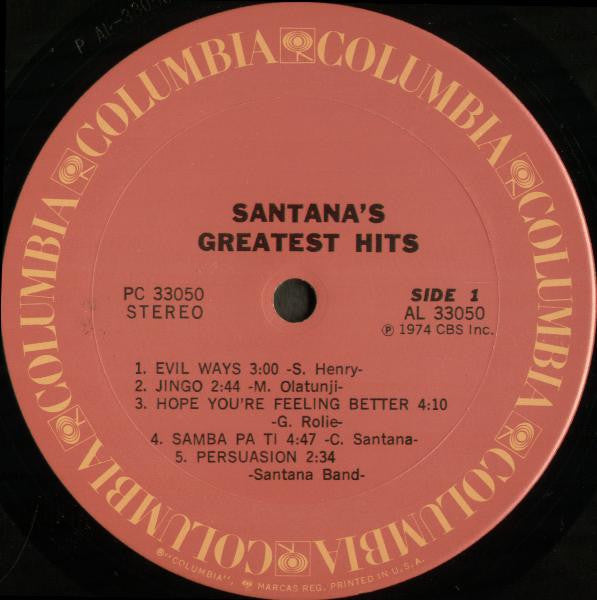 Les plus grands succès de Santana Santana