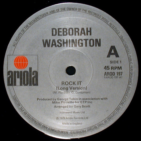 Rock It Déborah Washington