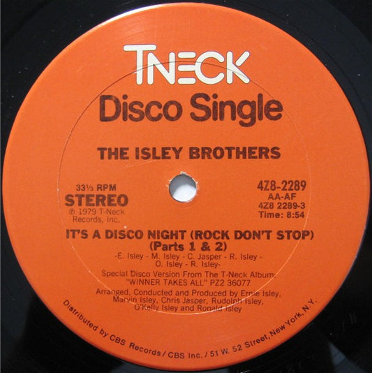 It's A Disco Night (Rock Don't Stop) (Parts 1 & 2) / Ain't Givin' Up No Love | Rectangle Triangle