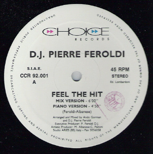 Feel The Hit | Rectangle Triangle  