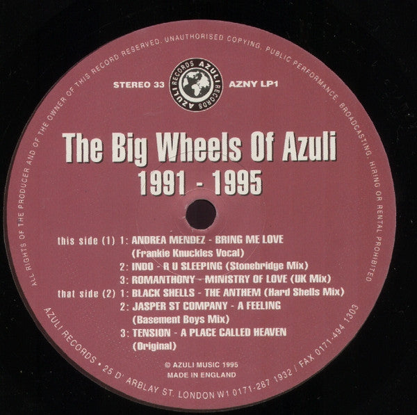 Les Grandes Roues d'Azuli (1991-1995) Divers