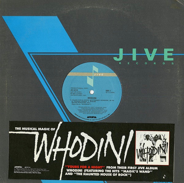 Yours For A Night Whodini