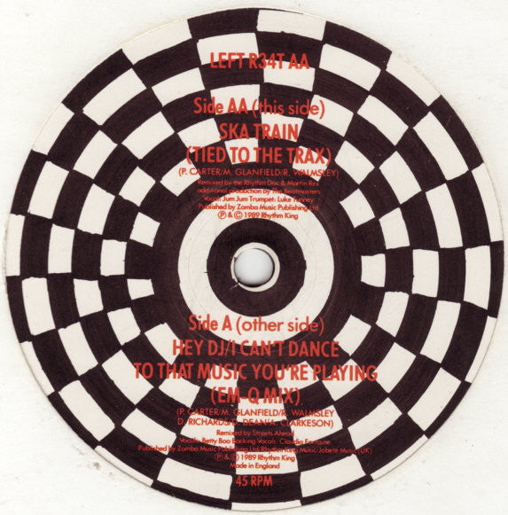 Hey DJ / I Can't Dance To That Music You're Playing / Ska Train | Rectangle Triangle  