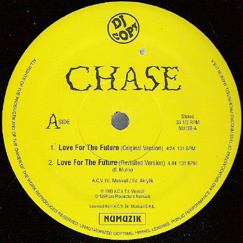 Love For The Future / Touch Me II Time Chase,S Moore