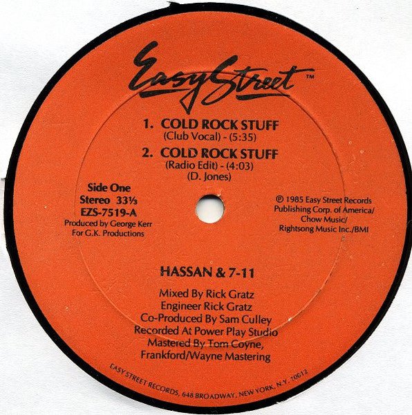 Cold Rock Stuff Hassan & 7-11