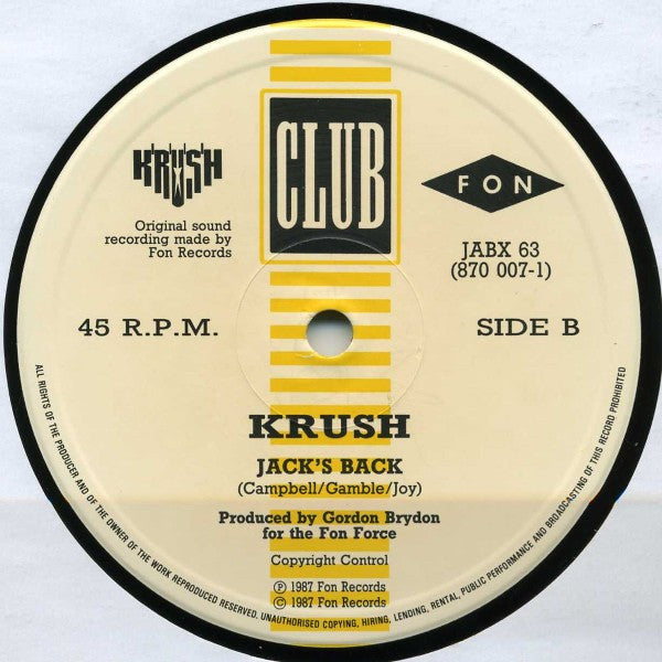 House Arrest (The Beat Is The Law) Krush