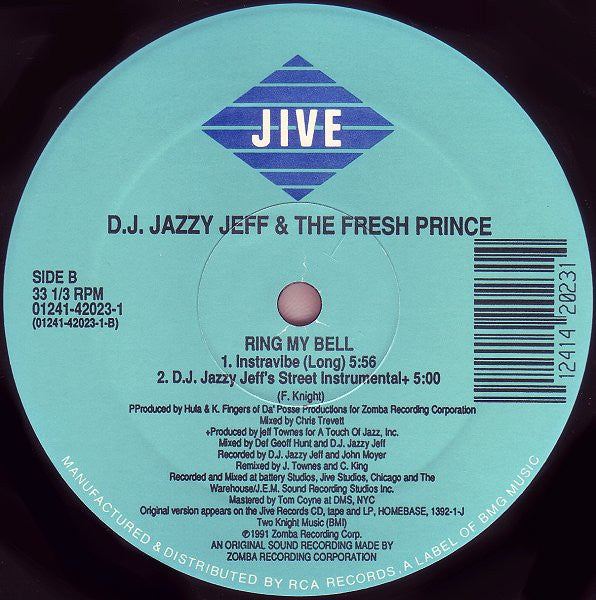 Ring My Bell 3 DJ Jazzy Jeff & The Fresh Prince
