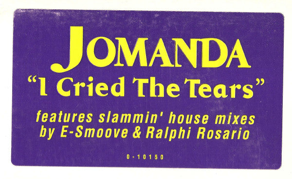 J'ai pleuré les larmes Jomanda