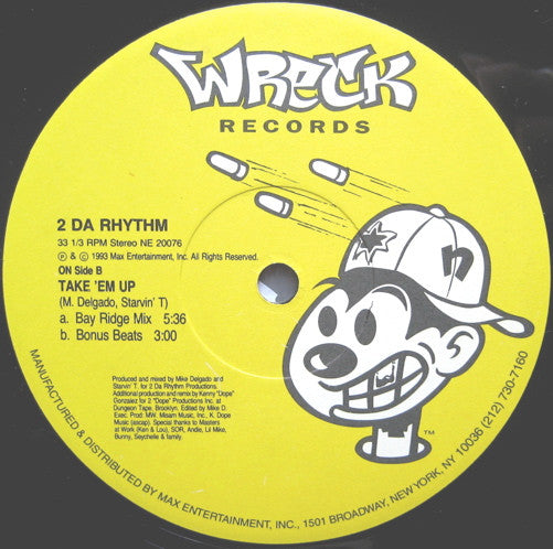 A Special Groove  / Take 'Em Up 2 Da Rhythm