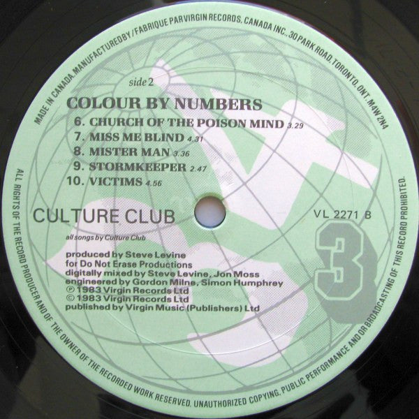 Colour By Numbers 2 Culture Club