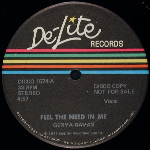 Feel The Need In Me Genya Ravan