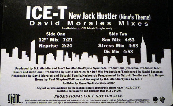 New Jack Hustler (Nino's Theme) - David Morales Mixes | Rectangle Triangle