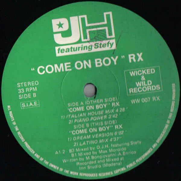 Come On Boy (Remix) DJ H. Feat. Stefy