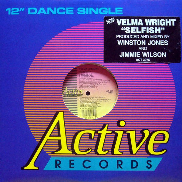 Selfish Velma Wright