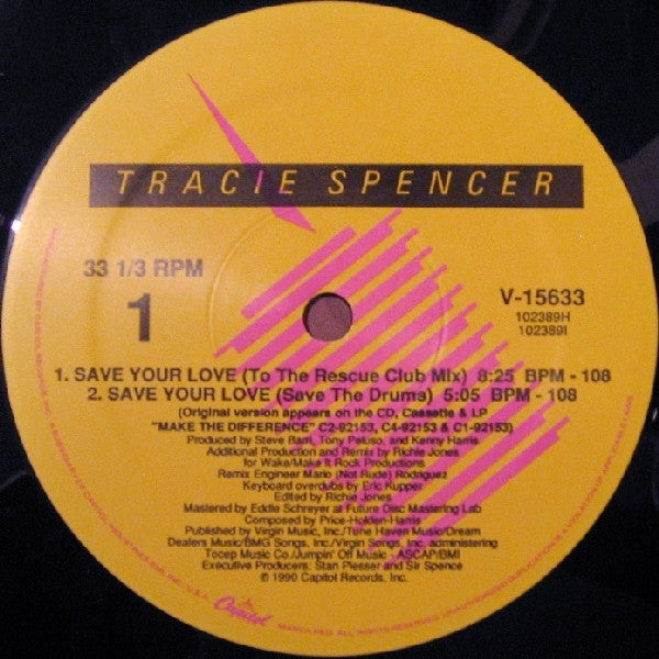 Save Your Love Tracie Spencer