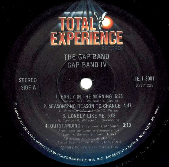 Gap Band IV | Rectangle Triangle