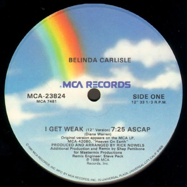 I Get Weak (12" Version) | Rectangle Triangle