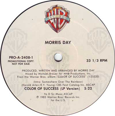 Color Of Success Morris Day