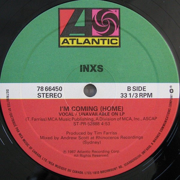 J'ai besoin de toi ce soir / Médiation INXS