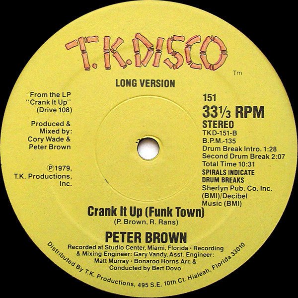 Montez le son (Funk Town) Pierre Brown (2)