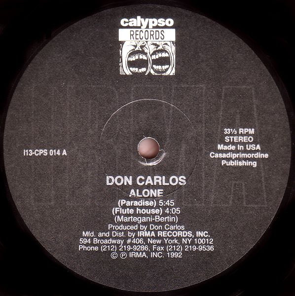 Alone Don Carlos