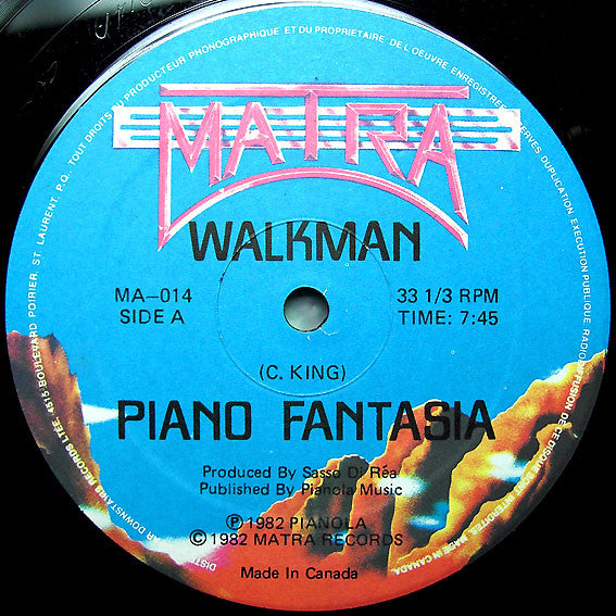 Walkman / Sidewalk Piano Fantasia