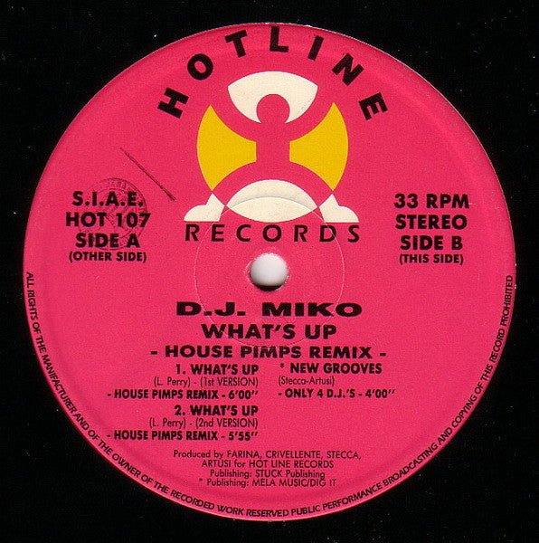 What's Up (House Pimps Remix) DJ Miko
